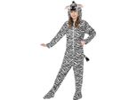 Smiffys - Body (Costume) Per Bambini SM586 (146-152) (Bianco/Nero)