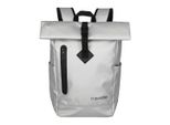 Freizeitrucksack TRAVELITE BASICS Roll-Up Rucksack Plane, Gr. B/H/T: 26cm x 60cm x 15cm, silber, Polyester, unifarben, Rucksäcke, Wanderrucksack Reiserucksack Streetpack Arbeitsrucksack