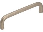 Maniglia US10, Nichel Satinato, 96 Mm