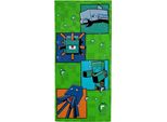 Minecraft Badetuch 70X140Cm - Ocean Depths Strandtuch