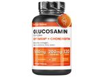 Vitastrong Glucosamina Condroitina Msm Con Collagene E Acido Ialuronico - Salute Delle Articolazioni E Delle Ossa - 60 Compresse