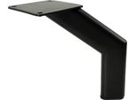 Gamba Per Mobili Loft Nero Opaco 15 Cm - Supporto Minimalista In Metallo Per Divani E Divani Angolari, Ideale Per Soggiorni Moderni