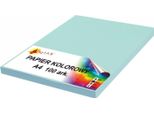 Carta Colorata A4 80G Blu Pastello V2 100 Fogli