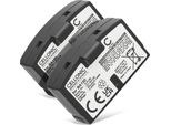 Cellonic, Batteria Per Cuffie Compatibile Con Sennheiser Rs 400, Hdr 60 (Rs 60), Ri 50 (Set 50 Tv) (60Mah, 2.4V) 2X Batteria Di Ricambio Ba 150,BA 151,BA 152