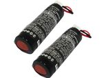 Subtel, Batteria Per Console Di Gioco Compatibile Con Sony Playstation Move Navigation Controller (3.7V, 600Mah) 2 Pezzi