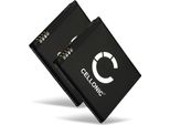 Cellonic 2X Batteria Compatibile Con Samsung Xcover 3 (SM-G388 / SM-G388F) Ricambio Da 1900Mah Sostituzione Per Smartphone Telefono Cellulare