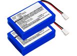 Subtel, Batteria Per Terminale Di Pagamento / Pos Compatibile Con Ctms Eurodetector, 1ICP62/34/48 1S1P (7.4V, 1000Mah) 2 Pezzi