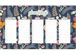 Piano Didattico Magnetico Per Bambini Lupi Nella Foresta 45X26Cm