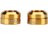 4 Parti/Lotto TC4 Titanio Pinza Freno Fisso Bulloni Guarnizione Distanziatore Per Mountain Bike (Oro)