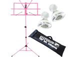 Leggio Keepdrum MUS2PK Rosa Con 10 Magneti