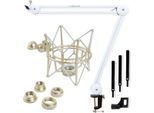 Keepdrum MS138 Braccio Articolato Bianco Con Multi-Spider
