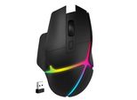 Mouse Da Gioco Bluetooth Senza Fili Rgb Ergonomico Senza Fili 2.5G Nero Mouse Da Gioco