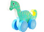 Puzzle Di Dinosauri In Legno 3D Con Ruote Del Treno