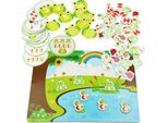 Puzzle In Legno Colorato Con Puzzle Magnetico