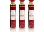 Lattafa Ameerat Al Arab Room Spray 3X300Ml Profumo Per Uso Interno