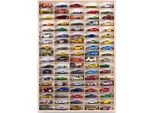 Scaffale Verticale Per Auto Molle 90 Posti Organizzatore In Legno Hot-Wheels