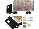 Scaffale Per Macchinine Hot Wheels 80 Spazi Per Macchinine Camion Organizzatore