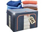 Borsa Contenitore Organizzatore Per Biancheria Da Letto, Vestiti, Coperte E Trapunte 40X30X20 24L