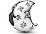 Pandora Charm Moments Luna In Argento Con Zirconi 794254C01