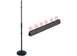 Asta Microfonica Keepdrum MS015 Asta Dritta Con Porta Plettro