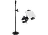 Asta Microfonica Keepdrum MS124 Ad Una Mano Con Supporto Smarthpone