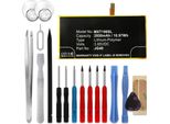 Cellonic Set Batteria Di Ricambio JG40 2850Mah + Cacciaviti E Strumenti Compatibile Con Motorola G7 Plus Sostituzione Per Smartphone