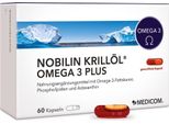 Medicom Nobilin Krill Oil Omega 3 Plus Con Acidi Grassi Omega 3, Fosfolipidi E Astaxantina, 60 Capsule, Per Il Vostro Benessere
