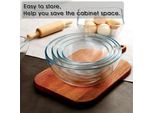 Set Di Ciotole In Vetro Per Mescolare Ciotole In Vetro Per Insalata (1,6 L)
