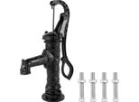 Pompa Per Acqua, Pompa A Mano, 40 X 15 X 68 Cm, Pompa Da Giardino In Ghisa, Lunghezza Uscita Acqua 22 Cm, Pompa Per Acqua Manuale, Pompa A Pressione Manuale Ha Un'ampia Gamma Di Applicazioni, Tra Cui Laghetti Familiari, Patii, Giardini