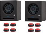 Presonus Studio Monitor Eris Pro 4 1 Coppia Con Piedini Per Diffusori Rosso