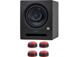 Presonus Studio Monitor Eris Pro 8 Con Piedini Per Diffusori Rosso