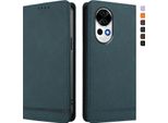 Custodia Per Huawei Nova 13 /Nova 12, Custodia Retro In Finto Cuoio Con Supporto E Slot Per Carte Verde