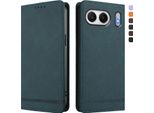 Custodia Per Oneplus Nord 4, Custodia Retro In Finto Cuoio Con Supporto E Slot Per Schede Verde