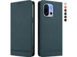 Custodia Per Oneplus 13T /Oneplus 13S, Custodia Retro In Finto Cuoio Con Supporto E Slot Per Schede Verde