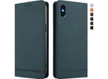 Custodia Per Iphone Xs Max, Custodia Retro In Finto Cuoio Con Supporto E Slot Per Carte Di Credito Verde