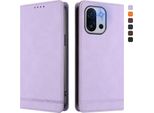 Custodia Per Oneplus 13T /Oneplus 13S, Custodia Retro In Finto Cuoio Con Supporto E Slot Per Carte Di Credito Viola