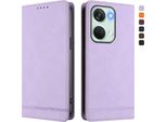 Custodia Per Oneplus Nord 3, Custodia Retro In Finto Cuoio Con Supporto E Slot Per Carte Purple