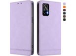 Custodia Per Realme Gt 5G/Realme Gt Neo, Custodia Retro In Finto Cuoio Con Supporto E Slot Per Carte Purple