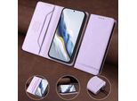 Custodia Per Vivo Y56 5G, Custodia Retro In Finto Cuoio Con Supporto E Slot Per Carte Purple