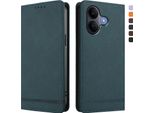 Custodia Per Vivo V60 Lite 5G, Custodia Retro In Finto Cuoio Con Supporto E Slot Per Carte Verde