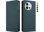 Custodia Per Vivo V30E / V40 Lite 5G, Custodia Retro In Finto Cuoio Con Supporto E Slot Per Carte Verde