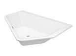 Duravit Paiova 5-Angle Baignoires, Coin à Droite, Double Dos InclinéS, 1900X1400Mm, Blanc, 700393000000000, 700393000000000