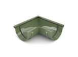 Bryza Grondaia Angolare Esterna In Plastica Ø 125 Mm, Verde Ral 6020
