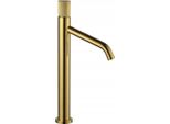 Mexen Rumba One Rubinetto Alto Per Lavabo, Oro - 73511-50