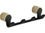 Mexen Base Gancio Quadruplo Da Bagno, Nero/Oro - 70882354-57