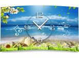 Orologio Da Parete Di Design Beach Idyll Orologio Da Parete Moderno Di Design Silenzioso Senza Ticchettio Dixtime 3DS-0100