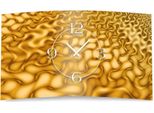 Orologio Da Parete Di Design Color Ambra Psychodelic Orologio Da Parete Moderno Di Design Silenzioso Senza Ticchettio Dixtime 3DS-0196