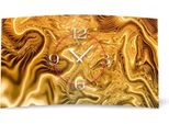 Orologio Da Parete Astratto Digital Art Oro Di Design Orologio Da Parete Moderno Di Design Silenzioso Senza Ticchettio Dixtime 3DS-0259