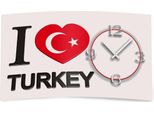 Digital Designer Art Turkey Designer Orologio Da Parete Astratto Moderno Orologio Da Parete Design Silenzioso Senza Ticchettio Dixtime 3DS-0412