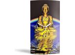 Orologio Da Parete Di Design Motif Buddha Zen Orologio Da Parete Moderno Design Silenzioso Senza Ticchettio Dixtime 3D-0319